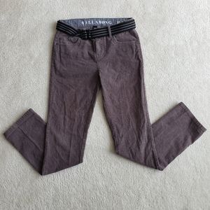 Billabong outsider slim grey corduroy pants